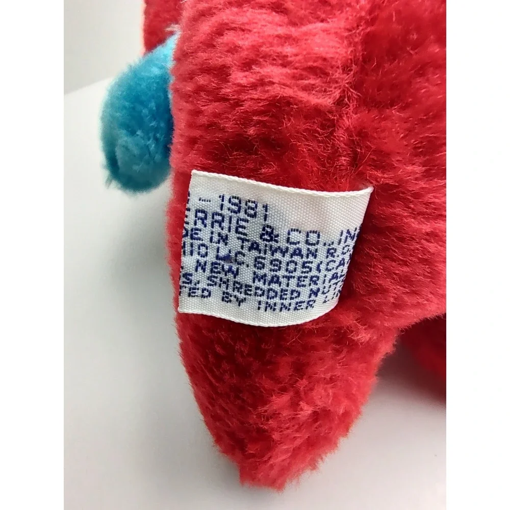 Vintage 1981 Papa Smurf Plush Toy‎ Stuffed 8
